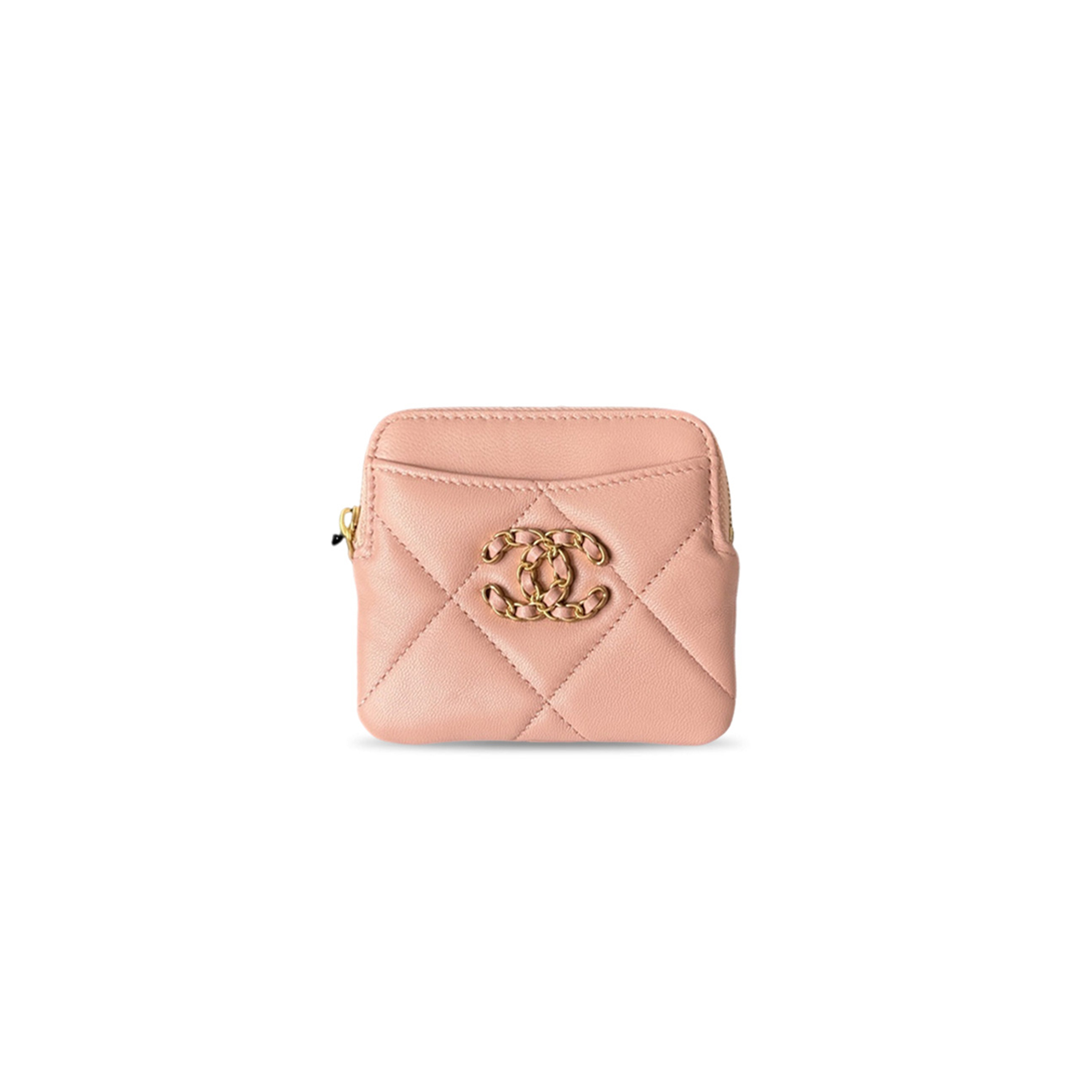 CHANEL 19 WALLET WITH ZIPPER AP2086 (11*9.5*2.5cm)
